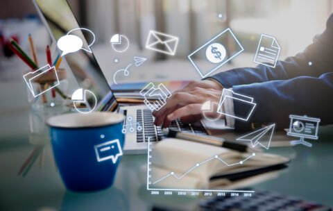 Corporate Management Strategy Solution Branding Concept